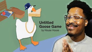 My bro Goose is TOXIC AF.. and I'm here for it eugh. | Untitled Goose Game screenshot 4