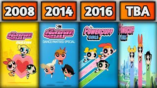 ALL THE POWERPUFF GIRLS MOVIES & TV SERIES (1992–2026)