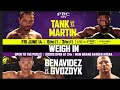 Gervonta Davis vs. Frank Martin Full Weigh-In &amp; Face Off