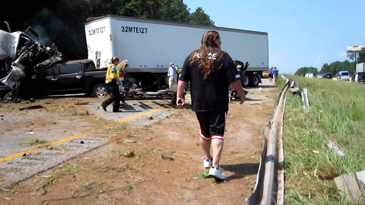 Deadly crash on I 85 Anderson SC. minutes after happening. 3 YouTube