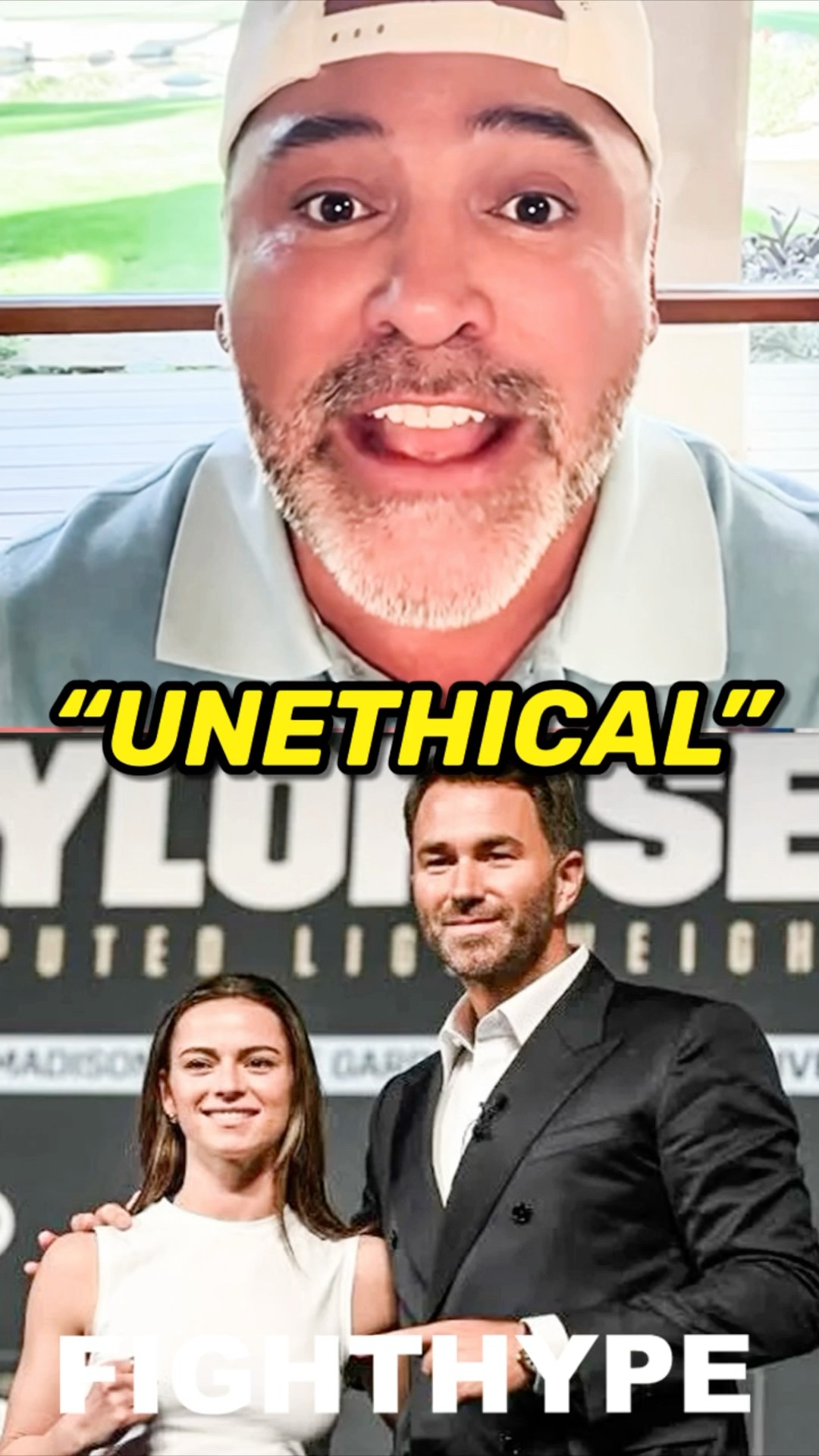 De La Hoya OUTS Eddie Hearn DATING OWN FIGHTER Skye Nicolson CLAIM \u0026 EXPOSES Preferential Treatment