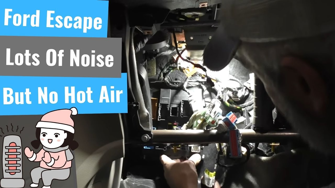 Ford Escape 2013 года — вентилятор работает, но нет потока воздуха! Некачественная работа снова н...