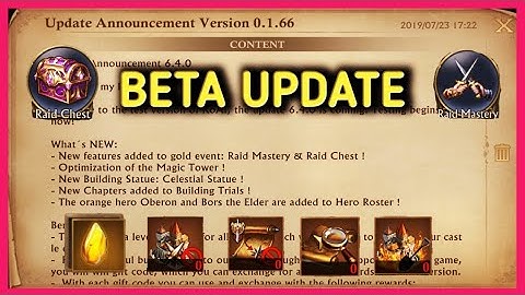 BETA UPDATE: NEW CELESTIAL STATUE | KING OF AVALON