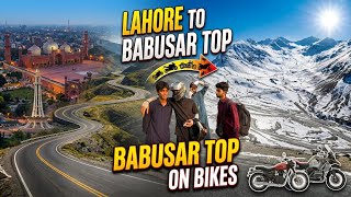 Lahore to babusar top on bikes😍| Moto Vlog | ibi Sheikh