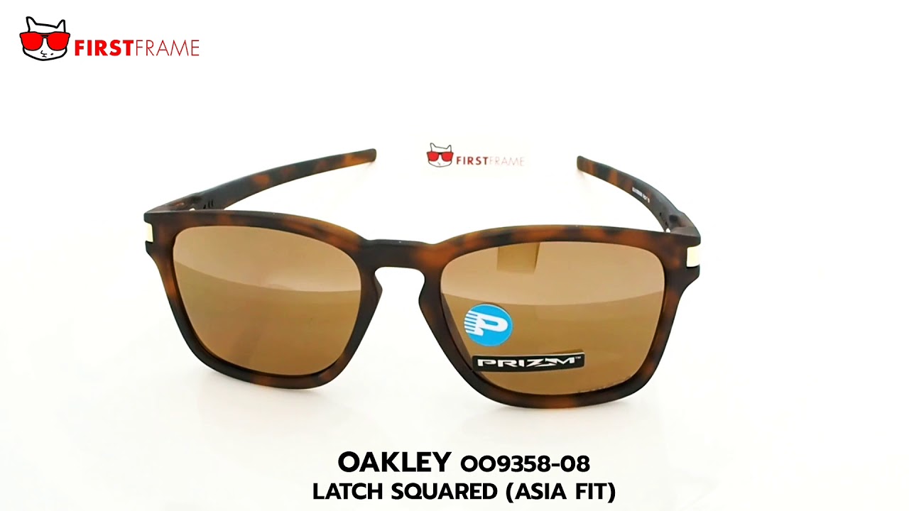 OAKLEY OO9358-08 LATCH SQUARED (ASIA FIT)