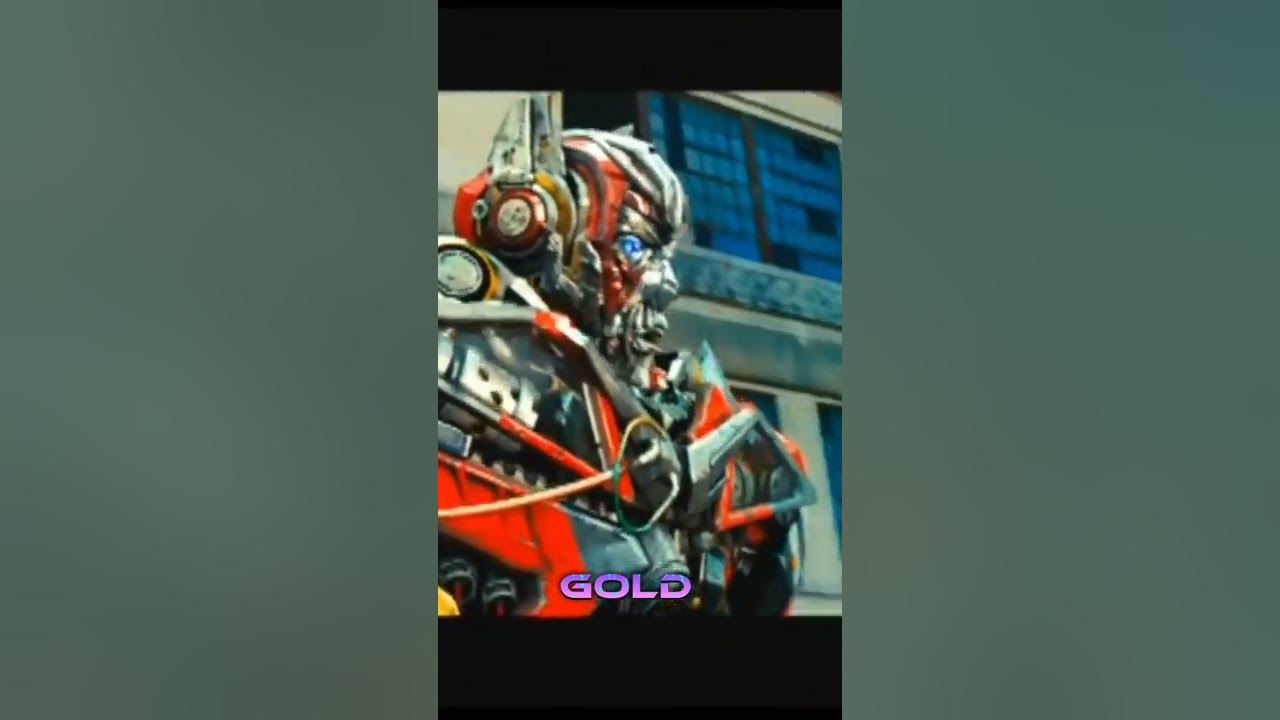 transformer ironhide death scene shorts transformer gold YouTube
