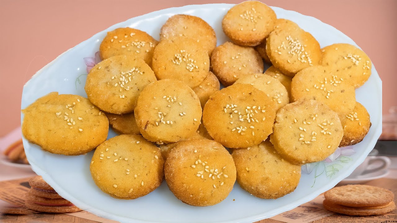 Suji Biscuits at home without oven  Step by Step |Teatime Biscuits