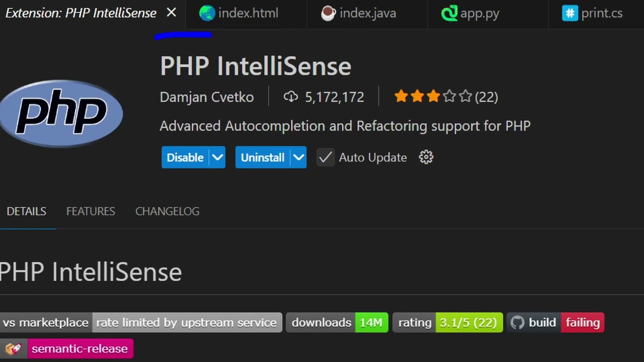 How to Integrate PHP Intellisense & Autocomplete in VSCode IDE Editor
