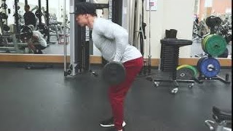 Ez Bar Bent Over Row with Josh Ohashi