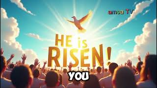 He is risen. #youtubeshorts  #jesus  #easter #heisrisen #animation 