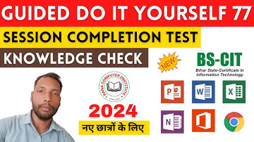 GUIDED DO-IT-YOURSELF SESSION 77 | BS-CIT SESSION 39 [HINDI]