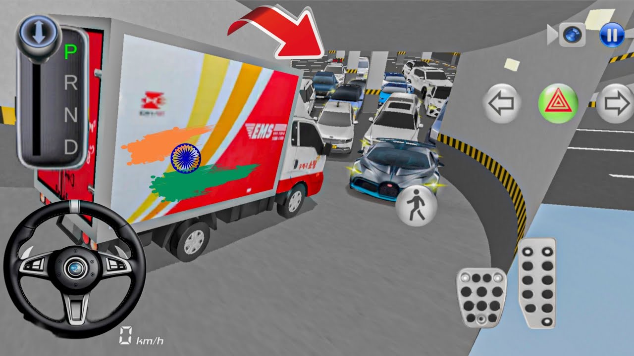 🚦New update Truck Blocking Everyone! Total Parking Mayhem 😨 3D driving class 