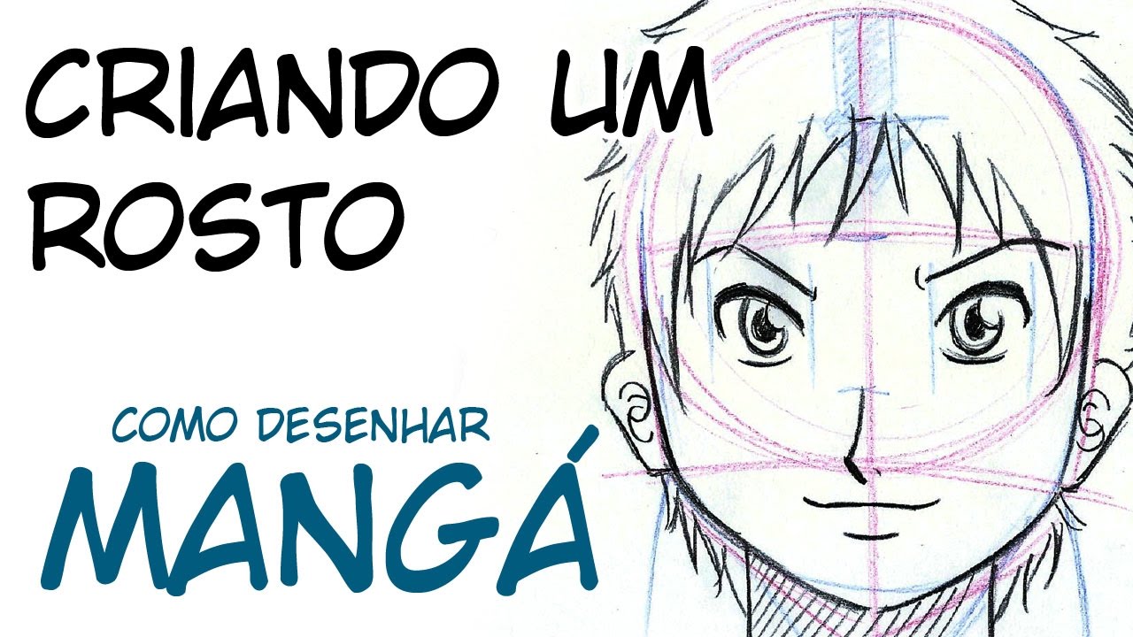 Como desenhar homens estilo anime mangá - Arte no Papel Online