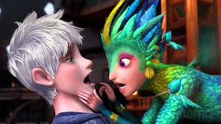 Jack Frost conoce a Santa Claus y al Hada de los Dientes | El origen de los guardianes | Clip