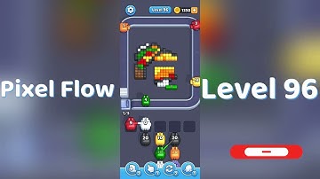 🎮 Pixel Flow Level 96 Walkthrough | Go Answer 🧩✨