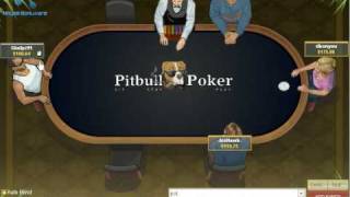 Pitbull Poker is a Scam!!! Online Texas Hold Em screenshot 5