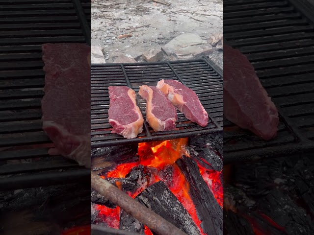 Cooking with fire #asmr #cooking