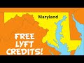 Maryland is Giving Away $20,000 of FREE Lyft Credits!