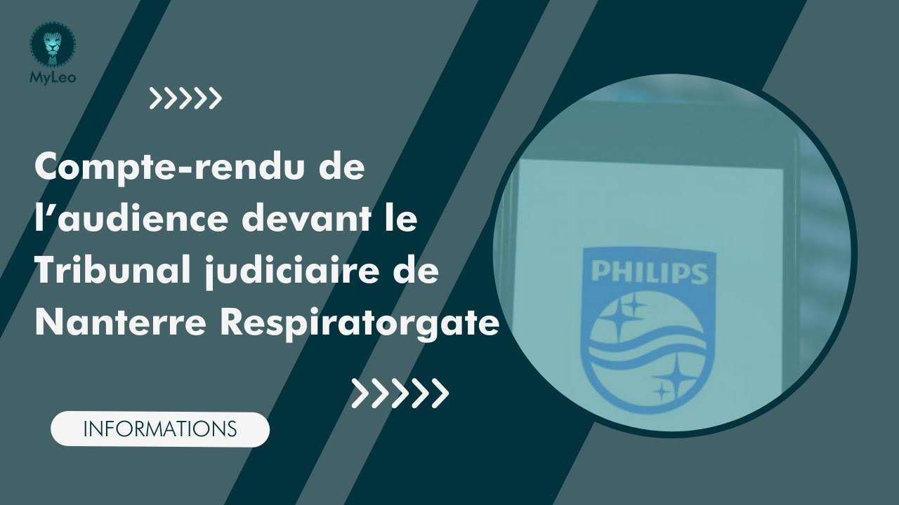 Action #Respiratorgate - Compte-rendu de l’audience de mise en état