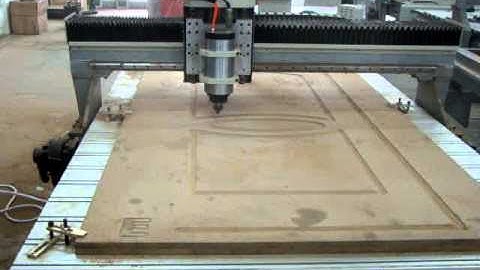 Woodworking CNC Router with Servo Motor