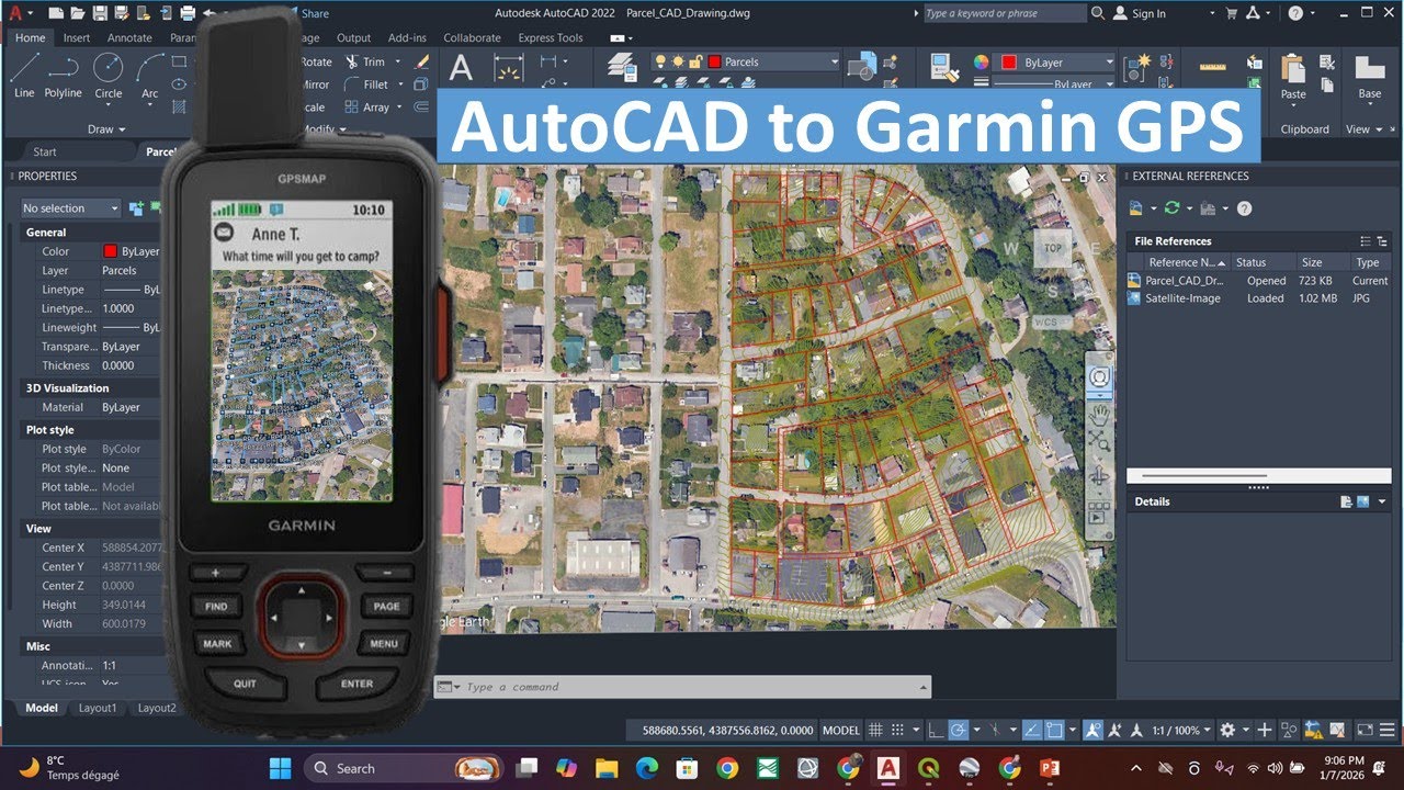 AutoCAD to Garmin GPS | Export ONE Layer Only (QGIS)