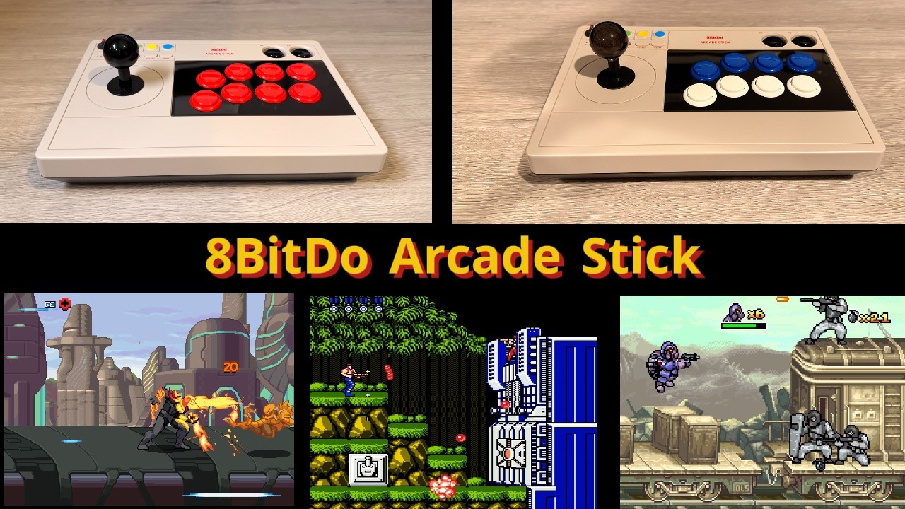 8BitDo Arcade Stick: обновите свои шутеры и файтинги для 2025 года.