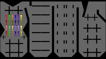 Stickman RTTB Run Race ASMR 06 | Algodoo