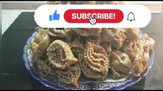 تحضيرات رمضان شباكية مغربية على حقها و طريقها Schebakia Chebakia