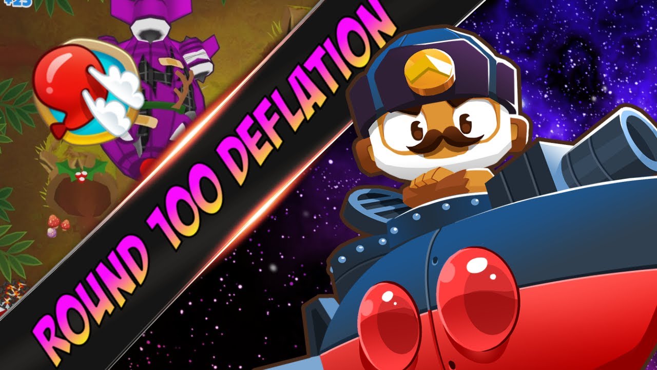 Easy Round 100 Deflation Bloons Td6 Youtube