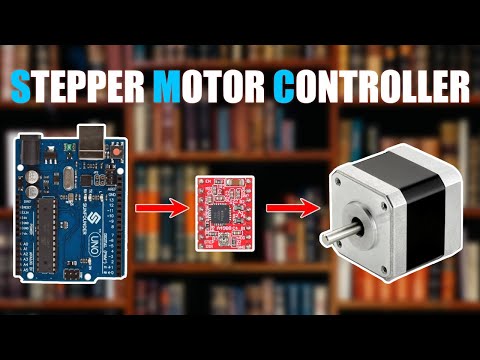 Stepper Motor Controller using A4988 Module and Arduino