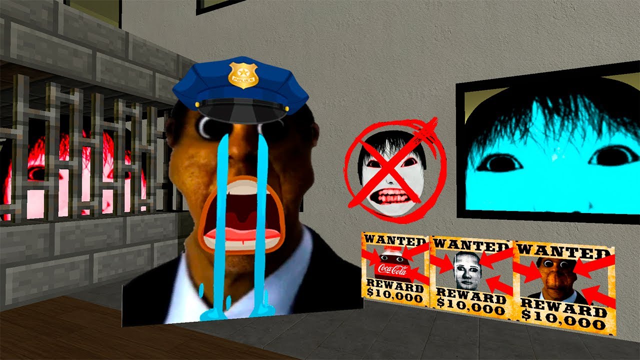Sad Obunga Policeman Announces Wanted All Baby NextBot - YouTube