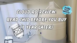Don’t Buy Cloud RO Until You See This (1-Year Update) My First Cloud Ro Reverse Osmosis Water Filter Test