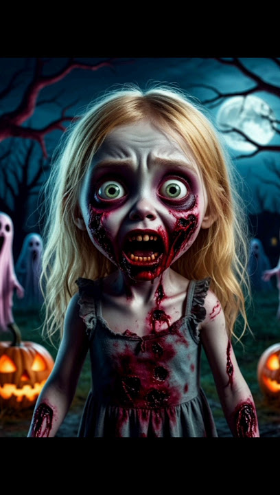 Masha zombie | Horror Version of the Masha and Friends characters #horror #shorts #scary