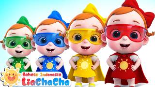 Download lagu I'm a Superhero! 🦸‍♂️✨💪| Good Habits | Funny Songs | Children's Songs | LiaChaCha Indonesian