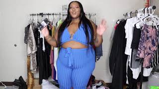 Fashion Nova Curve 2 Piece Set Try On Haul Reid All About It