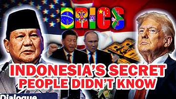THE REAL REASON INDONESIA JOINED BRICS
