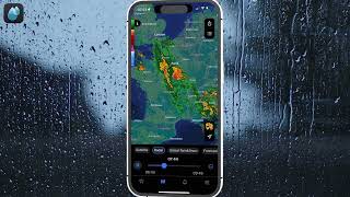 Radar de Pluie + IOS 18 = Très Bonne Appli Météo Rain Viewer screenshot 1