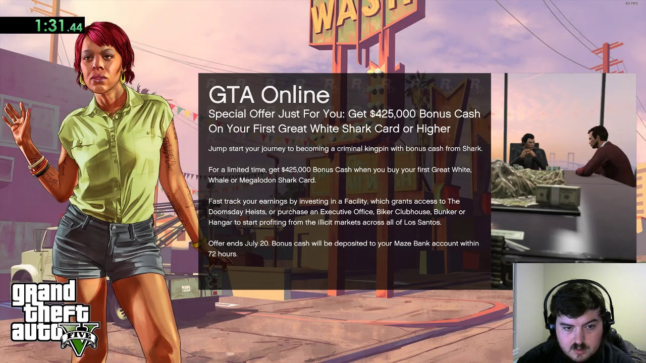 [3:01.99] GTA V Loading Screen Speed run [WR???] SRL #1 Spot - YouTube