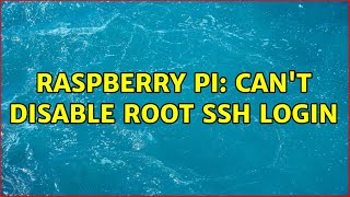 Famous Raspberry Pi: Can't disable root ssh login Net Worth