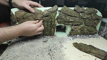 Building a Miniature Cave for Tabletop Wargaming and DnD - Timelapse - Part 1 #wargaming #tutorial