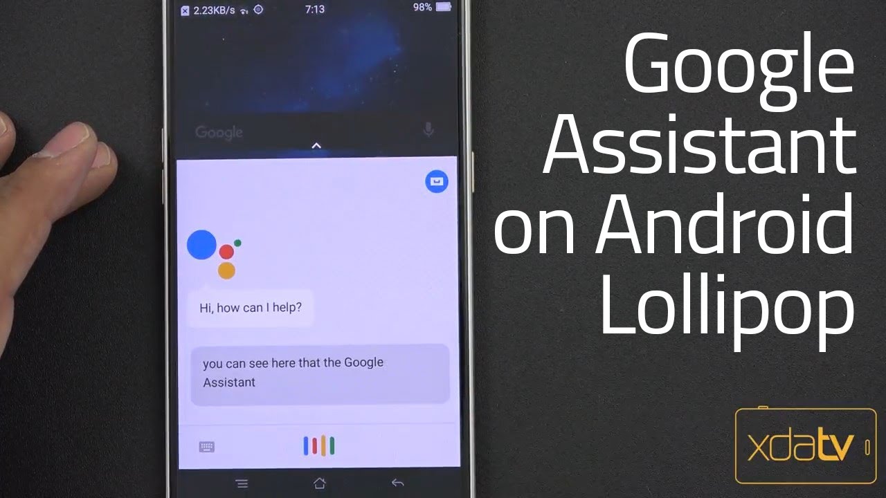 google assistant on android 5