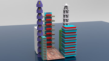 City growing animation in maya part-02