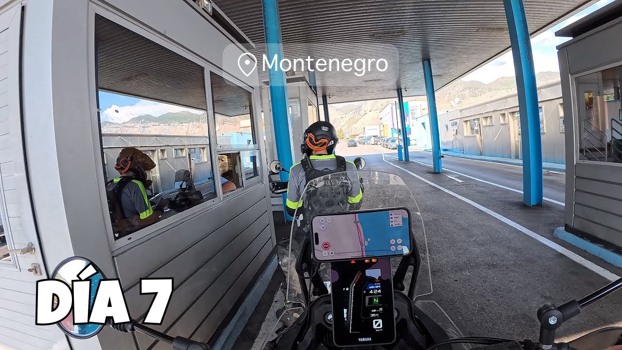 Se me cae el PITO😮‍💨🇲🇪 | Balcanes en moto - Día 7