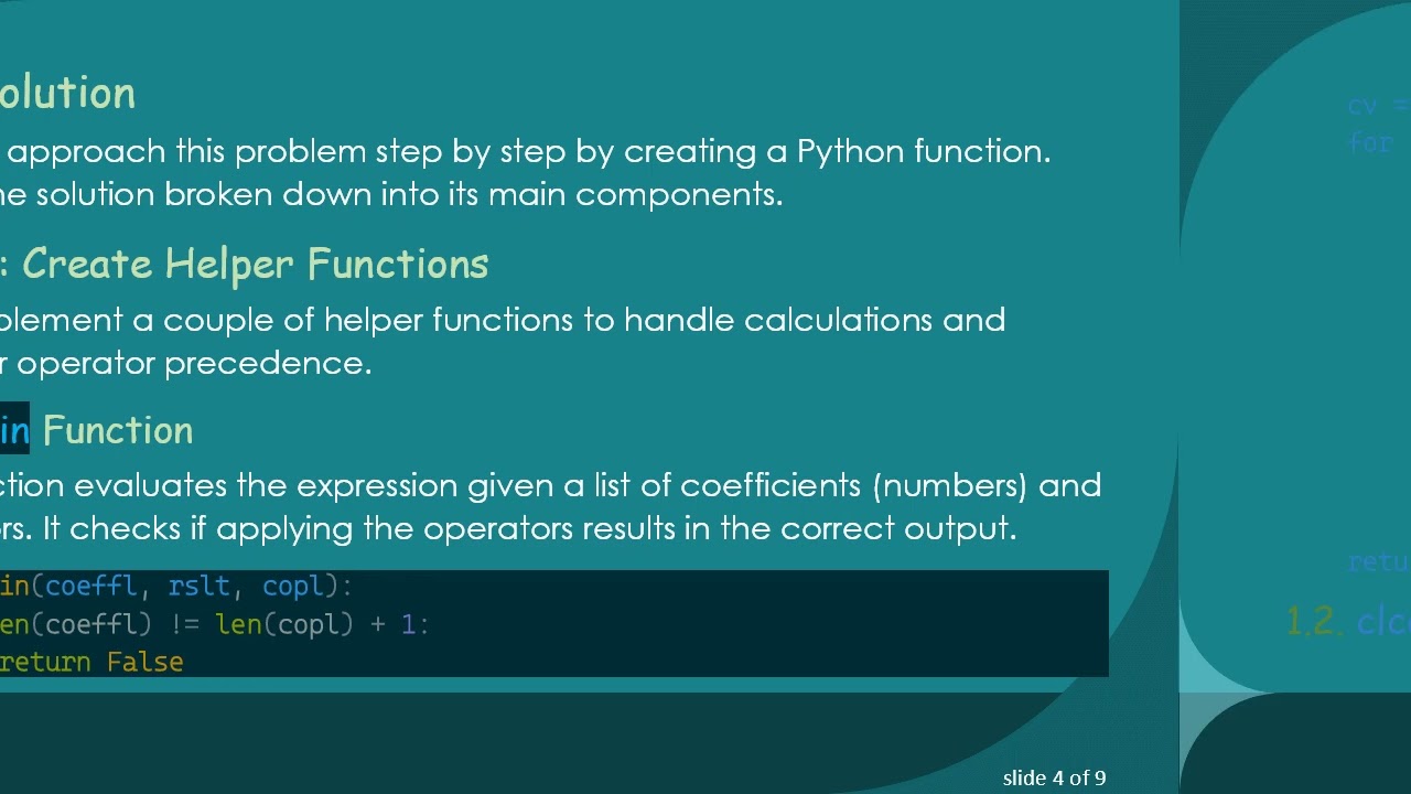 How to Write a Function that Puts Operators Between Numbers?