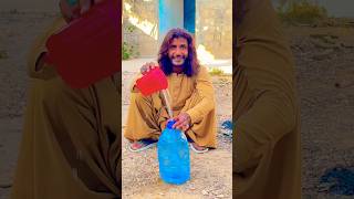 Survival Skills: easy methood saving water transfer to bottle #camping#bushcraft#water #smart