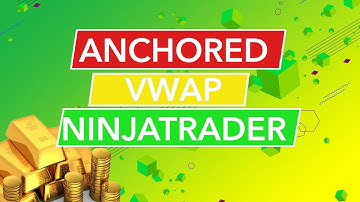 Anchored VWAP for Trading-  NinjaTrader 8 - In Cooperation with Brian Shannon from Alphatrends
