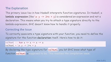 Understanding Lambda Notation Function Signatures in GHC vs. GHCi