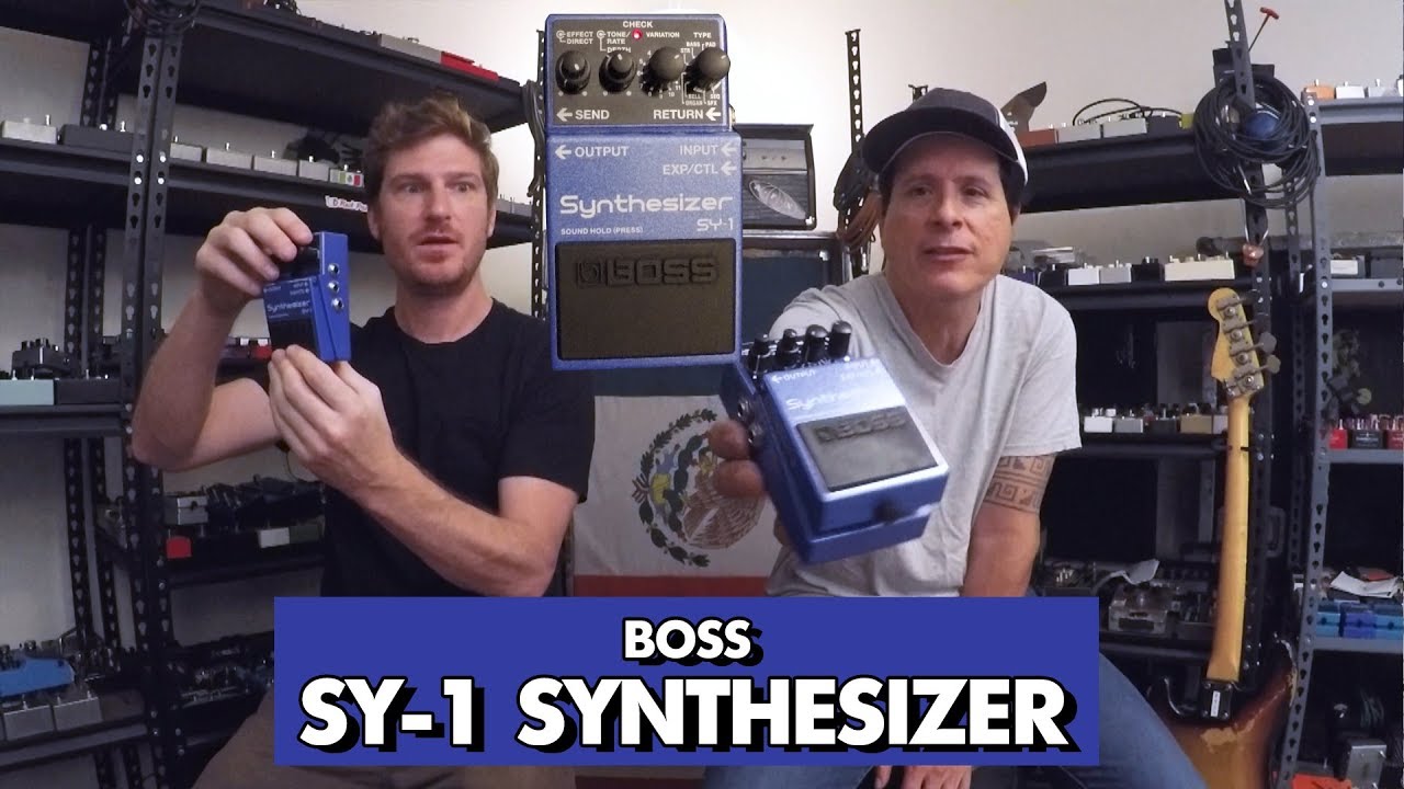 Conform Slip sko status Pedals and Effects: SY-1 Synthesizer by Boss - YouTube