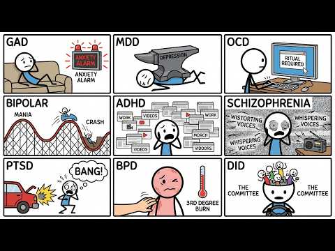 Mental Disorders explained in 6 Minutes