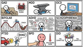 Famous Mental Disorders explained in 6 Minutes Profile